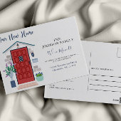 新しい住所の引越しのお知らせを移動 ポストカード