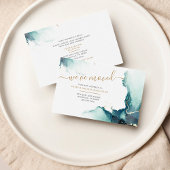 新しい住所の引越し案内 ノートカード