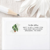 新しい住所の引越し案内 ラベル (インサイチュ)