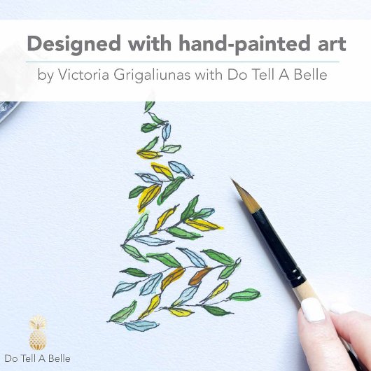 新しい住所の移動のお知らせクリスマスカード