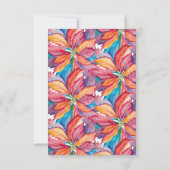 新しい住所の移動発表水の色 (裏面)