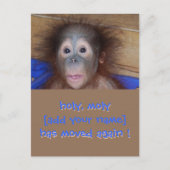 新しい住所の移動通知 案内ポストカード (正面)