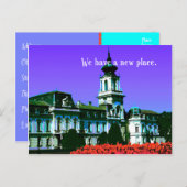 新しい住所はがき「新しい住所を持っている」 案内ポストカード (正面/裏面)