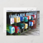 新しい住所はがき 案内ポストカード (正面/裏面)