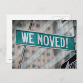 新しい住所はがき 案内ポストカード (正面/裏面)