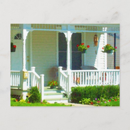 新しい住所はがき 案内ポストカード (正面)