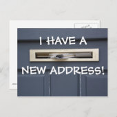 新しい住所はがき 案内ポストカード (正面/裏面)