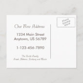 新しい住所はがき 案内ポストカード (裏面)