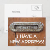 新しい住所はがき 案内ポストカード (正面/裏面)