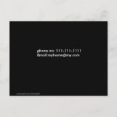 新しい住所はがき 案内ポストカード (裏面)