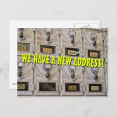 新しい住所はがき 案内ポストカード (正面/裏面)