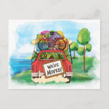 新しい住所はがき