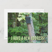 新しい住所はがき 案内ポストカード (正面/裏面)
