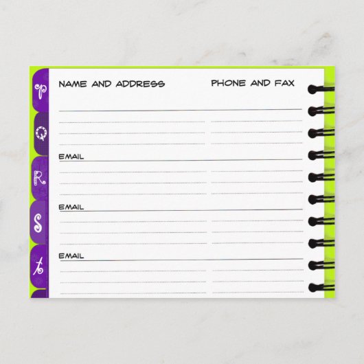 新しい住所はがき'P-T' 案内ポストカード (裏面)