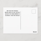 新しい住所を移転した ポストカード (裏面)