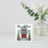 新しい住所クリスマスホームエンクロージャカード エンクロージャーカード (スタンド正面)