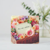 新しい住所フラットカード (スタンド正面)