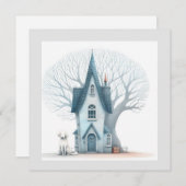 新しい住所フラットノートカード ノートカード (正面/裏面)