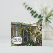 新しい住所ムービングハウスホームフォトポストカード 案内ポストカード (スタンド正面)