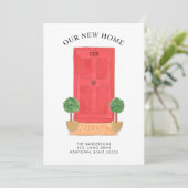 新しい住所レッドウォーターカラードア移動 案内状 (スタンド正面)