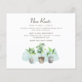 新しい住所引っ越しましたハウスのお知らせ (裏面)