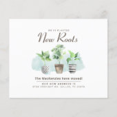 新しい住所引っ越しましたハウスのお知らせ (正面)