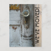 新しい住所「引っ越しました」はがき 案内ポストカード (正面)
