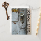 新しい住所「引っ越しました」はがき 案内ポストカード