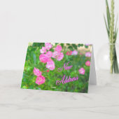 新しい住所 案内状 (裏面)