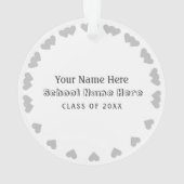 新しい体育訓練オーナメント オーナメント (裏面)