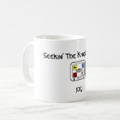 新しい作成の喜びのマグ150z コーヒーマグカップ (正面左)