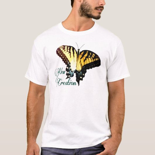 新しい作成の~のアゲハチョウ Tシャツ (正面)