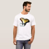 新しい作成の~のアゲハチョウ Tシャツ (正面フル)