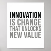 新しい価値を引き出すイノベーション ポスター (正面)
