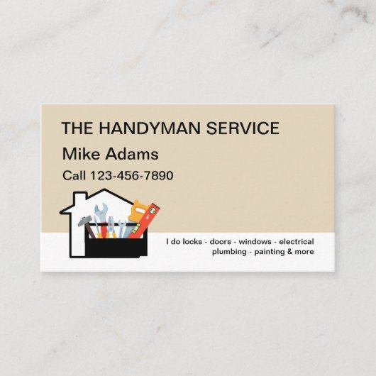 新しい便利屋 名刺 (正面)