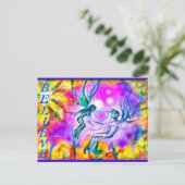 新しい信じSWEETHEART妖精の国はがき ポストカード (スタンド正面)