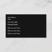 新しい修理車のセンターの名刺 名刺 (裏面)