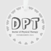 新しい個人用フィジカルセラピー オーナメント (正面)