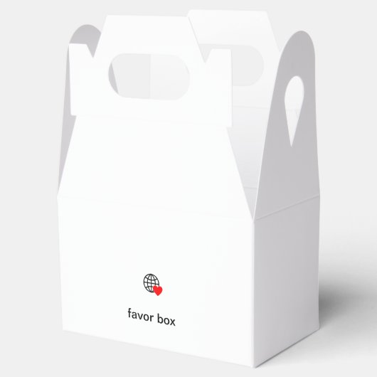 新しい個人用文字ロゴの優先ボックス フェイバーボックス (オープン)