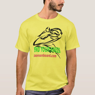 新しい元のロゴ"の上の"レッスン Tシャツ