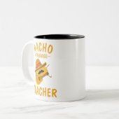 新しい先生ギフト、新しい先生マグカップ、 ツートーンマグカップ (正面左)