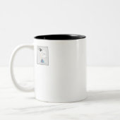 新しい入れ墨のコーヒー・マグ ツートーンマグカップ (左)