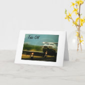 新しい冒楽しむ険をやめなさい カード (黄色い花)