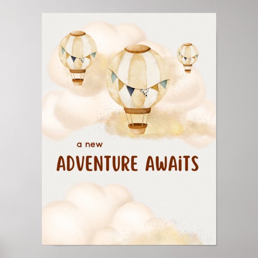 新しい冒険が中立を待つ ポスター (正面)