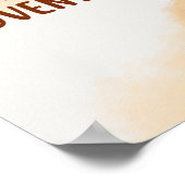 新しい冒険が待っている夕焼け ポスター (角)