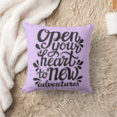 新しい冒険にあなたのハートを開けて下さい クッション (ブランケット)