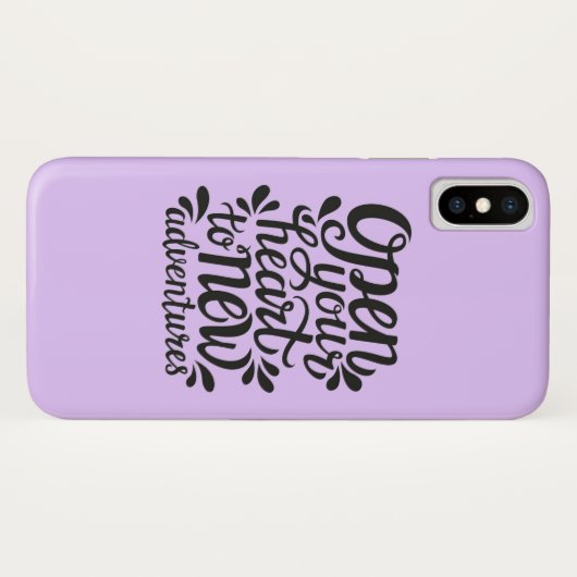 新しい冒険にあなたのハートを開けて下さい Case-Mate iPhoneケース (裏面(横))