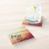 新しい冒険に賛成して下さい ガラスコースター (アングル)