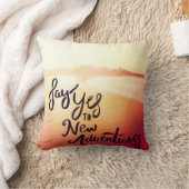 新しい冒険に賛成して下さい クッション (ブランケット)