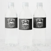 新しい冒険のための退職 ペットボトルラベル (ボトル)